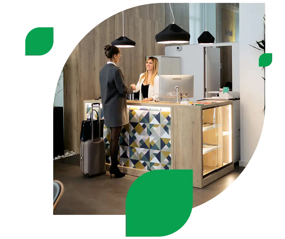 Otel Resepsiyon Görseli